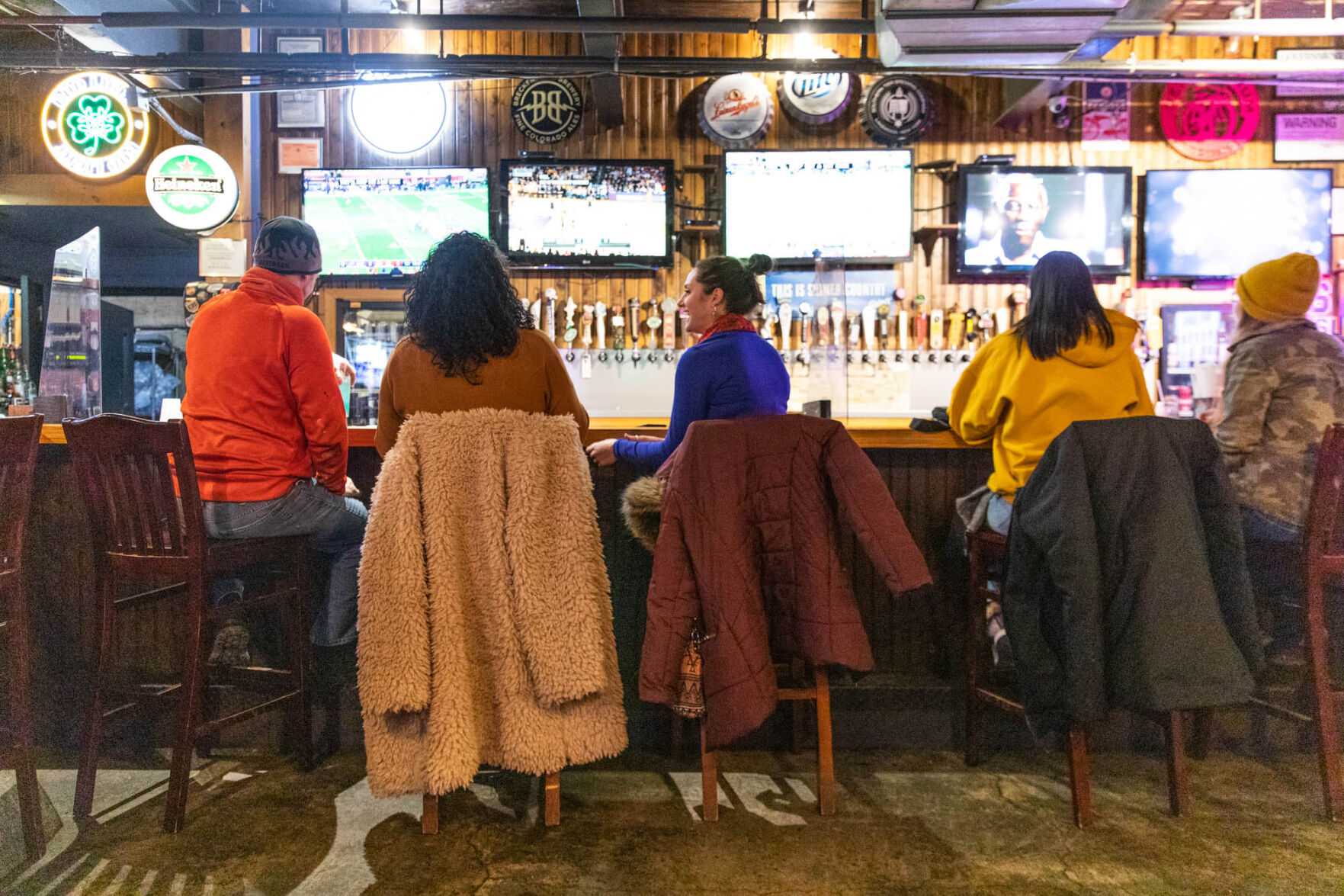 COVID keeps football fans at bay for big Sunday night game